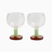 &Klevering - Glas Cantine Amber 2-pack