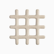 &Klevering - Trivet Grid Beige Underlägg