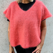 Black Colour - Bjoerk V-Neck Vest