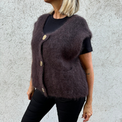 Black Colour - Bjoerk Knit Vest