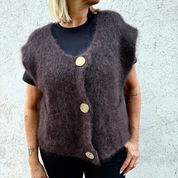 Black Colour - Bjoerk Knit Vest