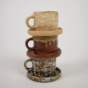 Brandie - Kopp m. Fat - Beige