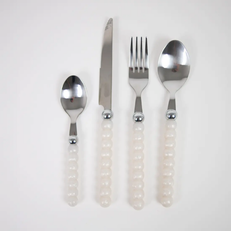 Olsson&Jensen - Lova White Pearl Bestick 24 delar