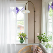 Strömshaga - Vägglampa Sofia Antik Mässing/Vit