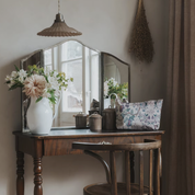 Strömshaga - Spegel Karin 3-delad Antik Silver