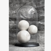 Noori Objects - Cindy Rund Dome Med Svart Bottenplatta