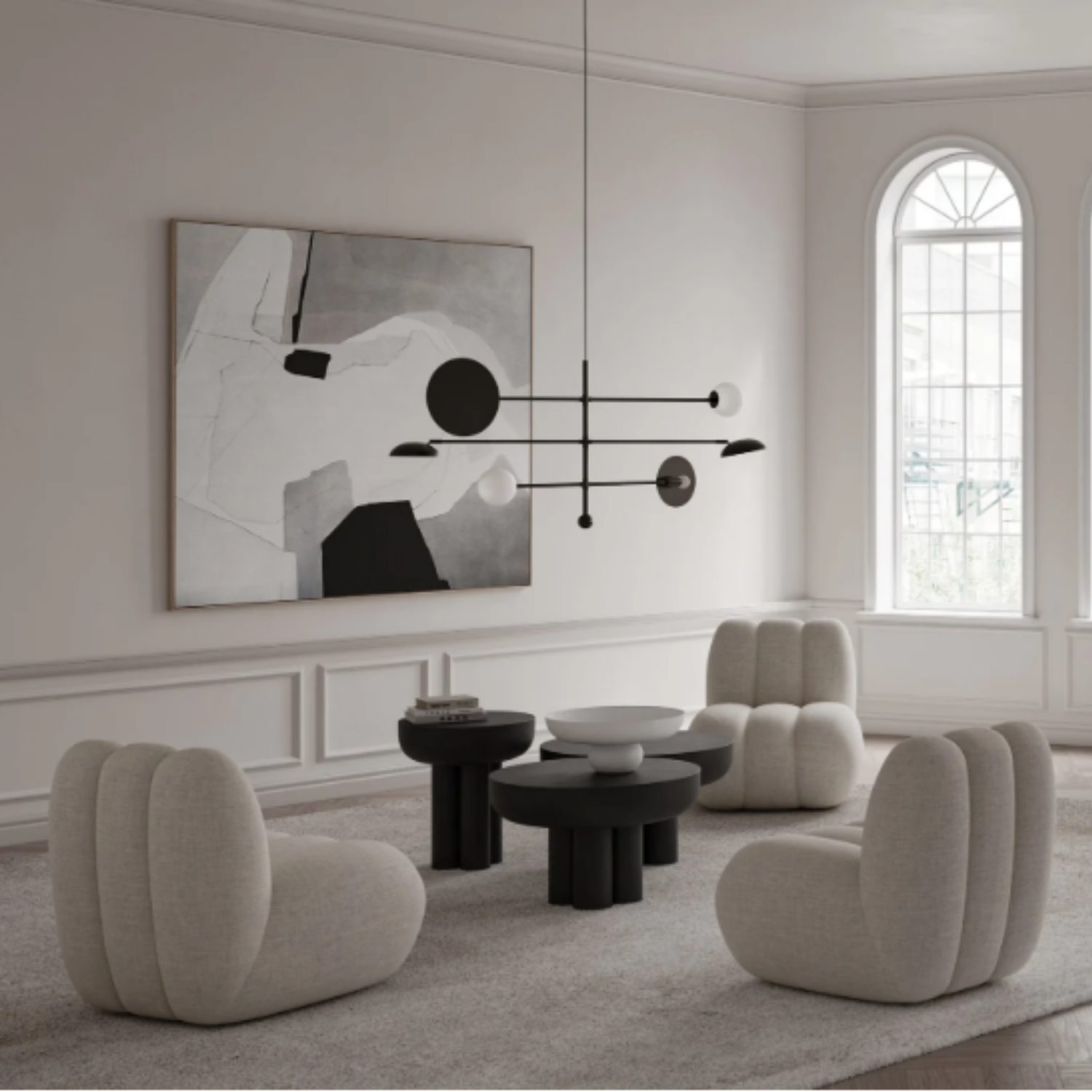 101 Copenhagen - Taklampa Sahn Chandelier - Bronze