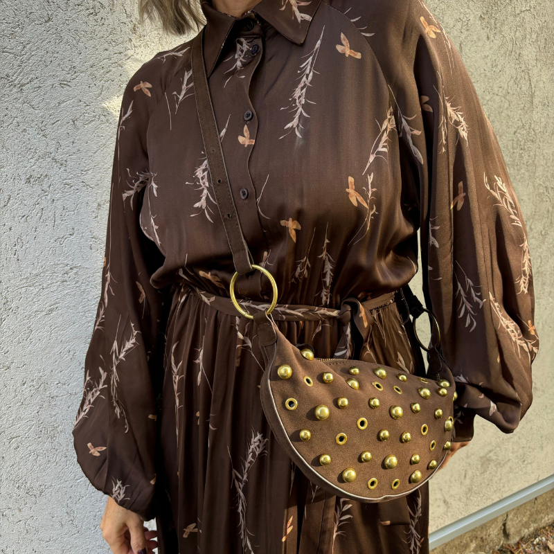 Minou Minou - Twig Dress Brown OneSize