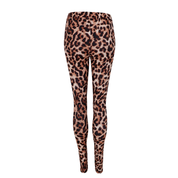 Black Colour - Lynn Leggings Brown Leo