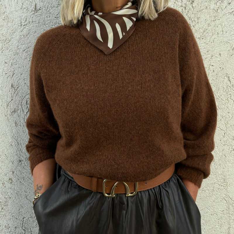 Black Colour -  Uma Belt Cognac