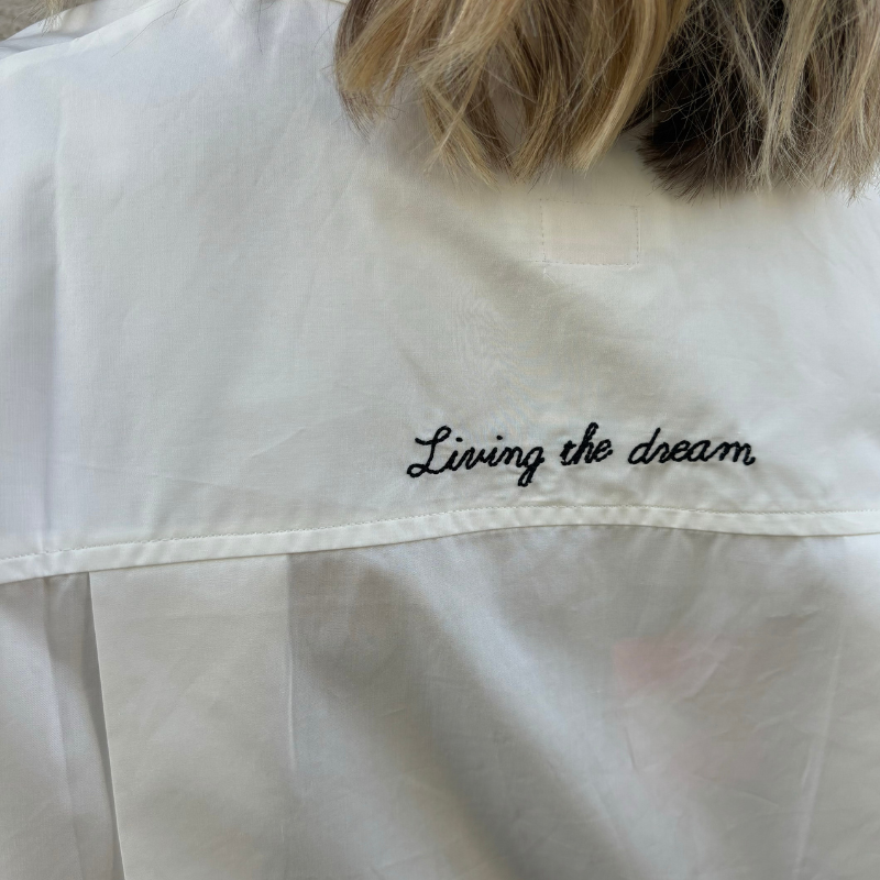 MinouMinou  - Skjorta Living – Vit OneSize