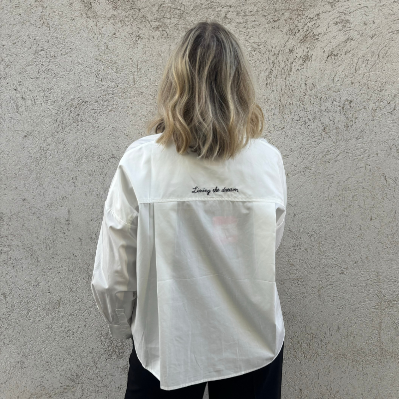 MinouMinou  - Skjorta Living – Vit OneSize