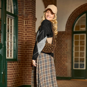 Black Colour - Crossover Bag Mocca