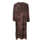 Black Colour - Jasmine Long Dress Coffee