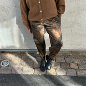 Black Colour - Abbie Barrel Pant