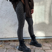 Black Colour - Lynn Leggings Black Decco