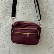 Black Colour - Viggy Nylon Bag Small Vine