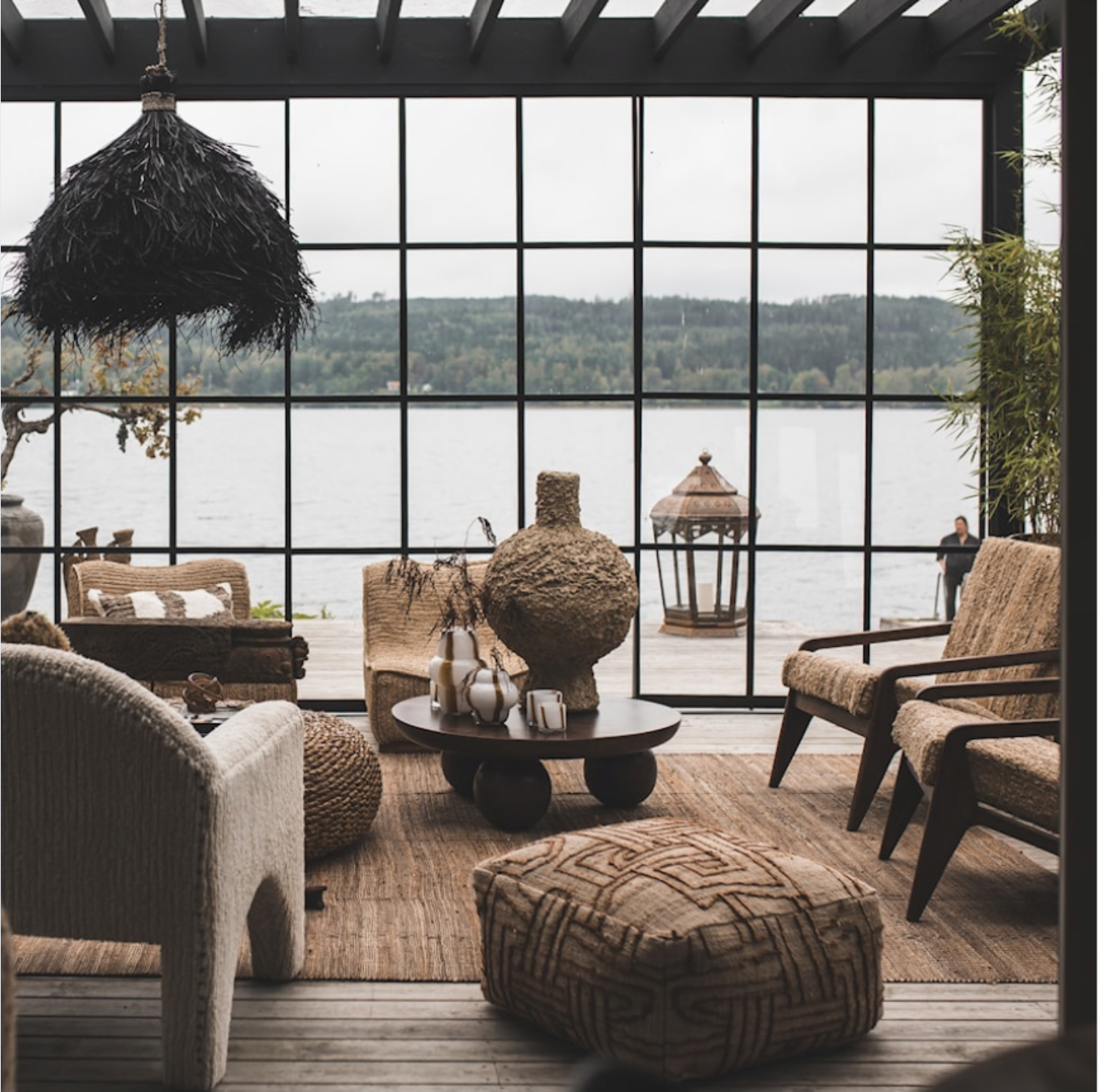 Jakobsdals - Sittpuff Kiana Jute