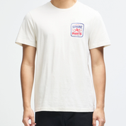 Deus Ex Machina - Mudflap Tee Vintage White