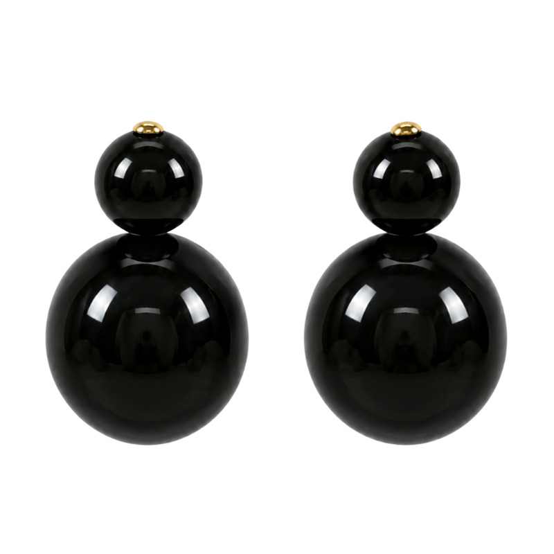 Pipols Bazaar- Vera Earring Black
