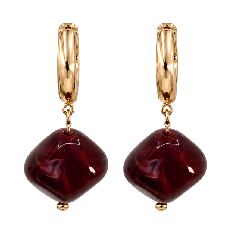 Pipols Bazaar- Jojo Earring Wine