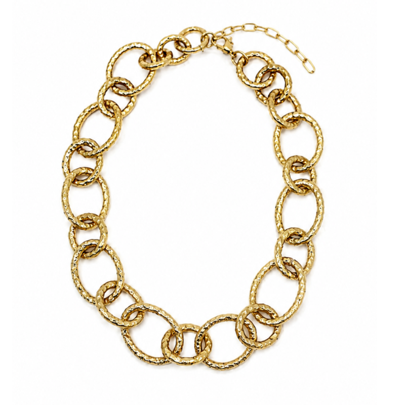 Pipols Bazaar - Savina Chain Necklace Gold