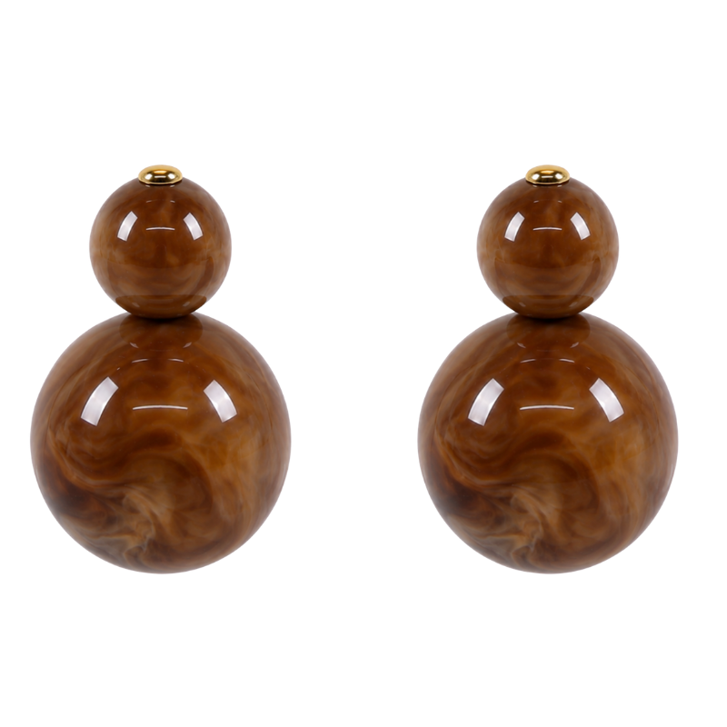 Pipols Bazar- Vera Earring Brown