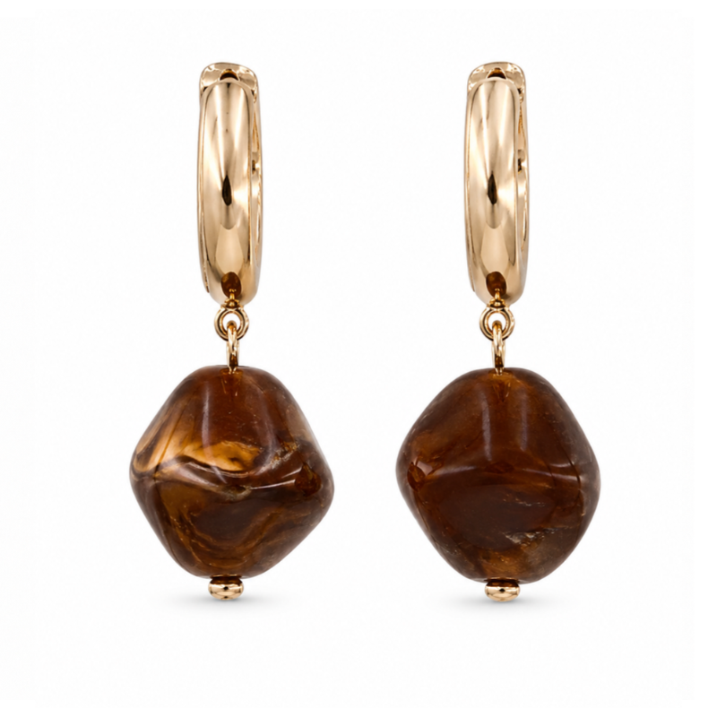 Pipols Bazaar- Jojo Earring Brown