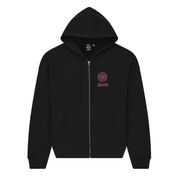 Deus Ex Machina - Strata Zip Hoodie Black