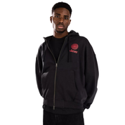 Deus Ex Machina - Strata Zip Hoodie Black
