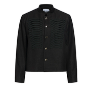 Object - Lanei Short Boxy Blazer Black Melange