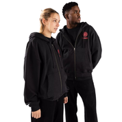 Deus Ex Machina - Strata Zip Hoodie Black