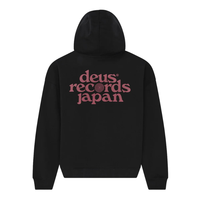 Deus Ex Machina - Strata Zip Hoodie Black
