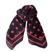 BlackColour - Claudia Love Mini Scarf Black