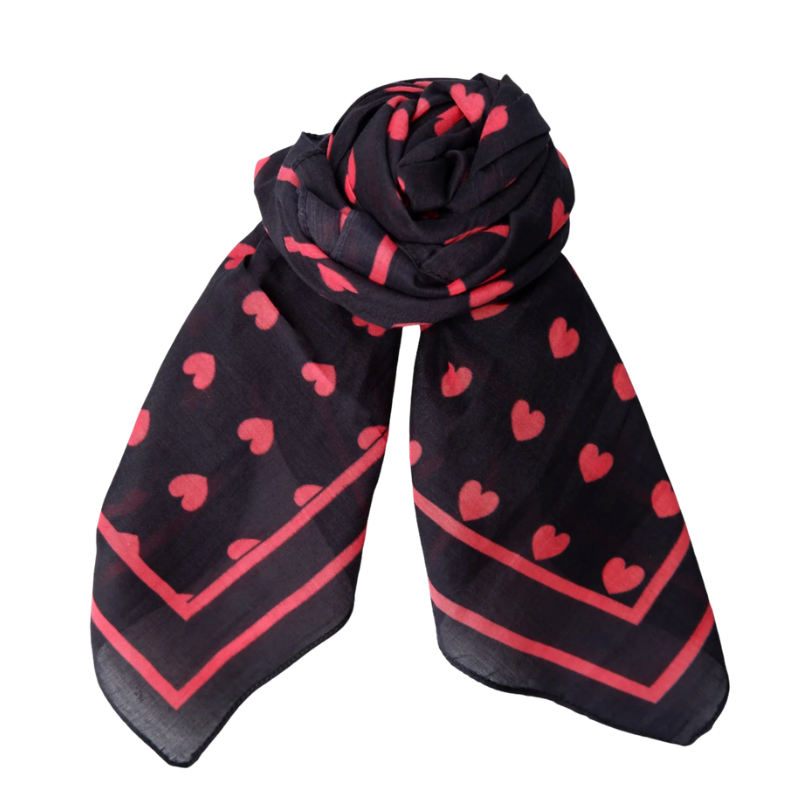 BlackColour - Claudia Love Mini Scarf Black