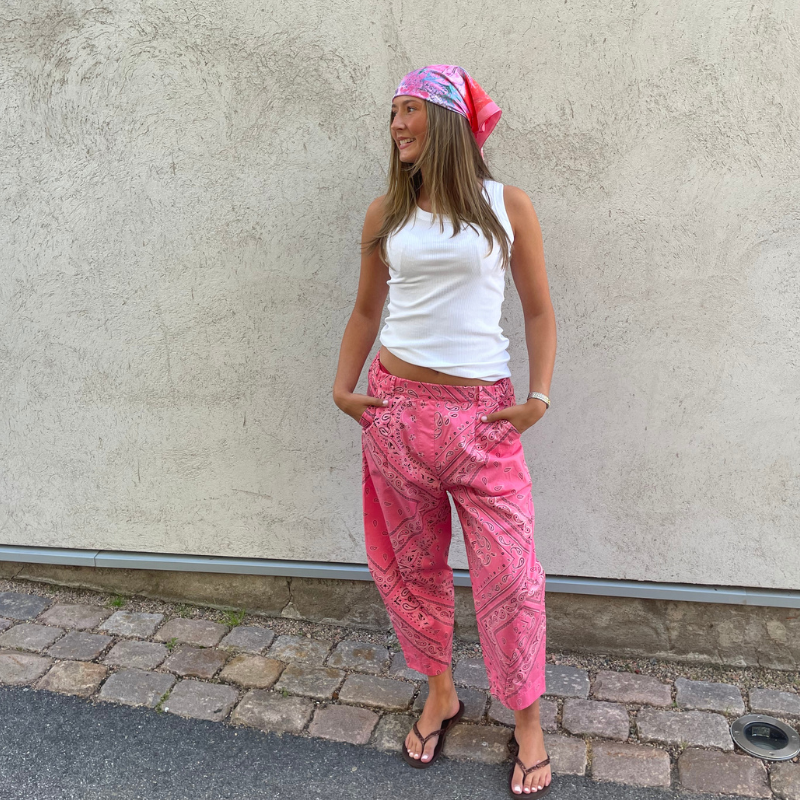 NotSisters - Bandana Pants Pink