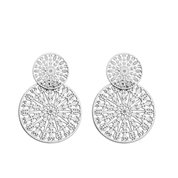 By Jolima - Spinn Twin Earring Silver