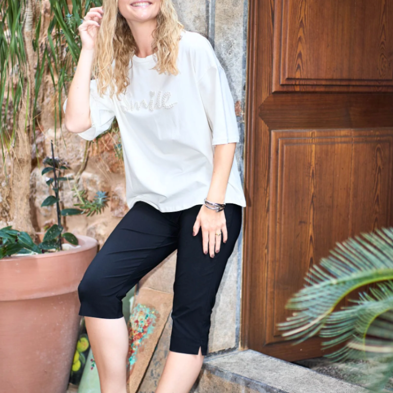 BlackColour - Beate Capri Pant Black