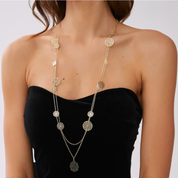 By Jolima - Spinn Multi Necklace Gold