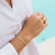 By Jolima - Angeline layer bracelet, gold