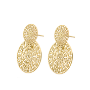 By Jolima - Spinn Twin Earring Gold