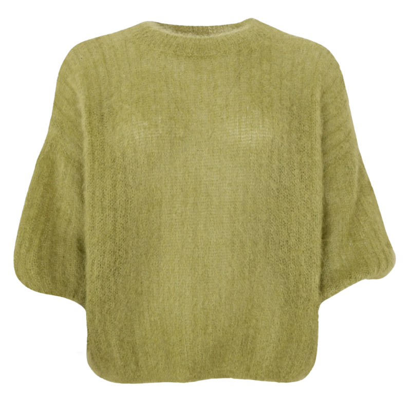 BlackColour - Bjoerk S/S Jumper Lime