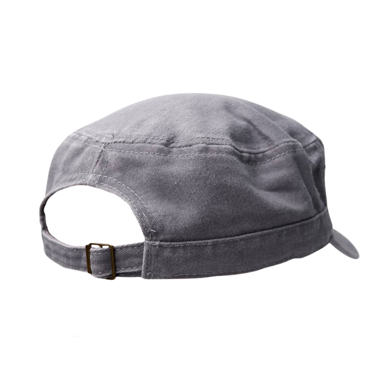 Black Colour Glenna – Keps Vintagestil Asfaltsgrå