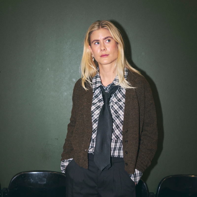 Humble - Palme Cardigan Brown Melange