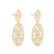 By Jolima - Double Spinn Earring Gold