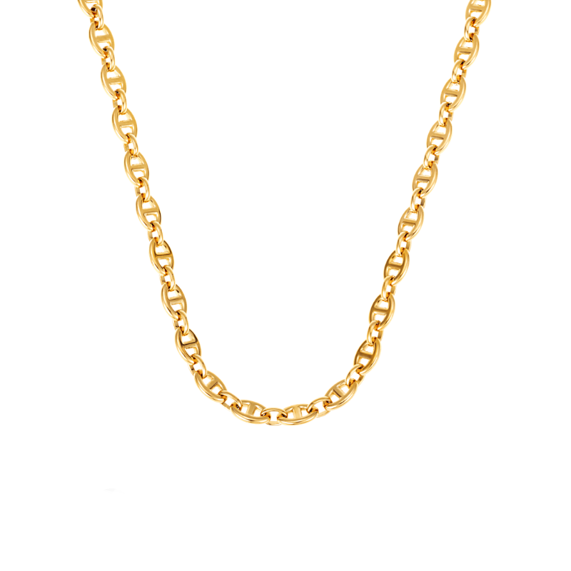 By Jolima - Celine Chain Necklece 45 Gold
