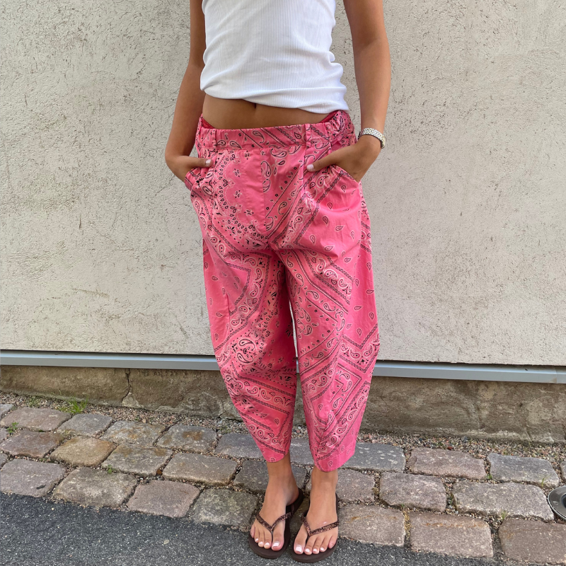 NotSisters - Bandana Pants Pink