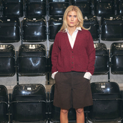 Humble - Palme Cardigan Wine Red