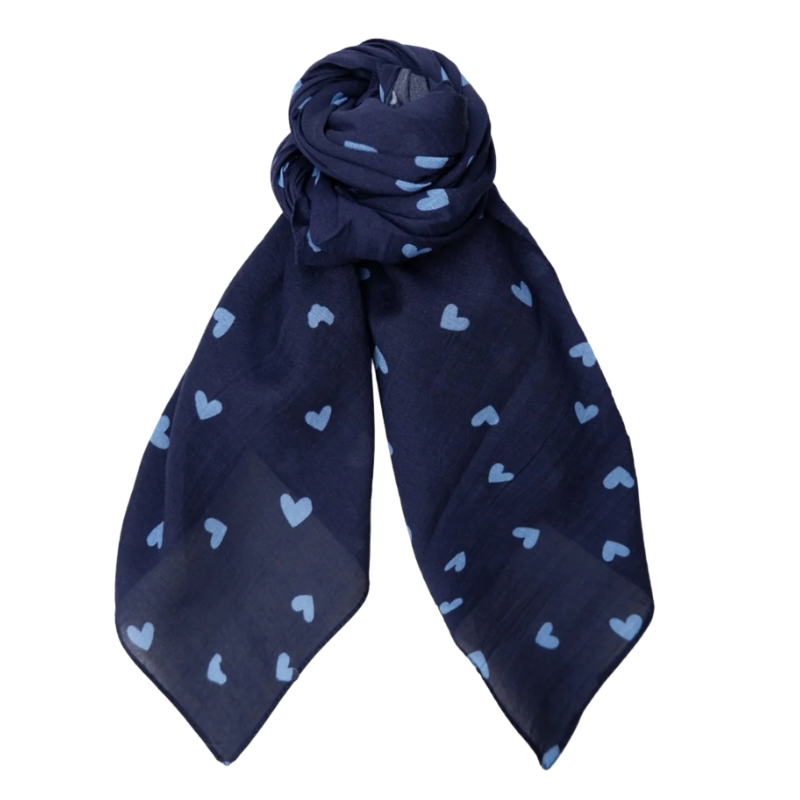 BlackColour - Claudine Mini Scarf Navy