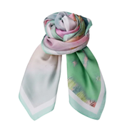 BlackColour - Mini Skarf Pastel Green